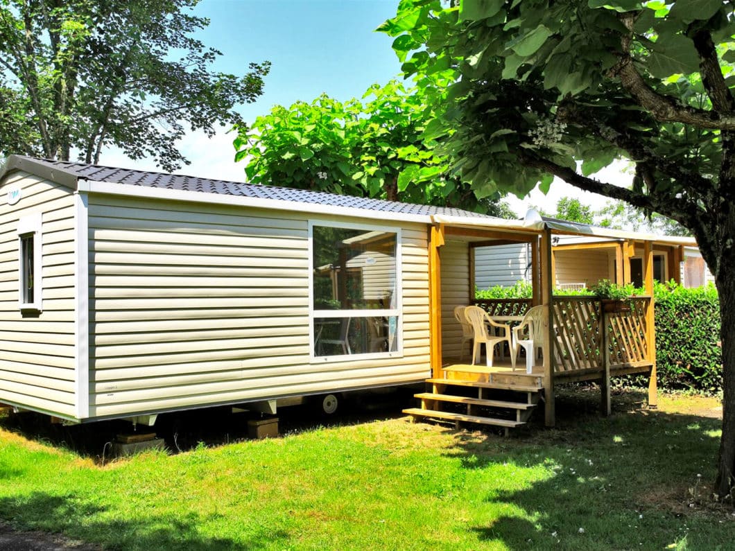 Mobil-home Loggia 2 chambres en location dans Périgord Noir, Dordogne