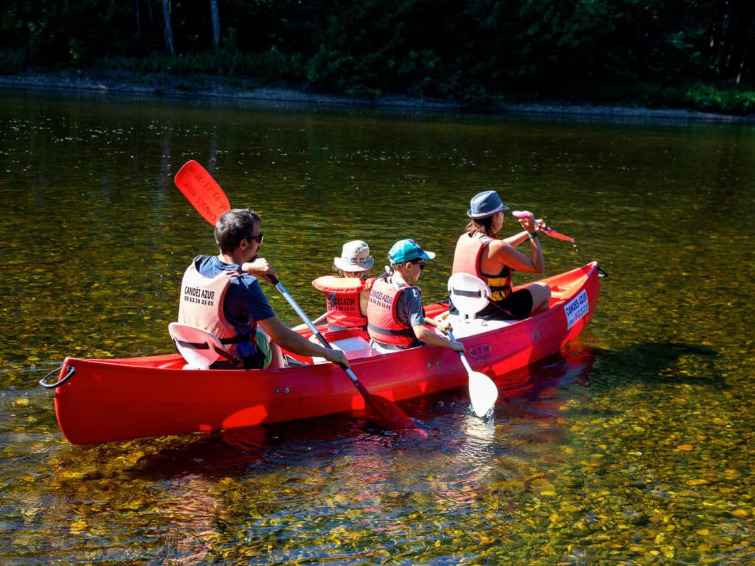 canoe azur location