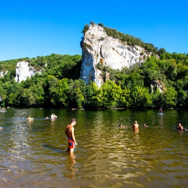 riviere dordogne baignade