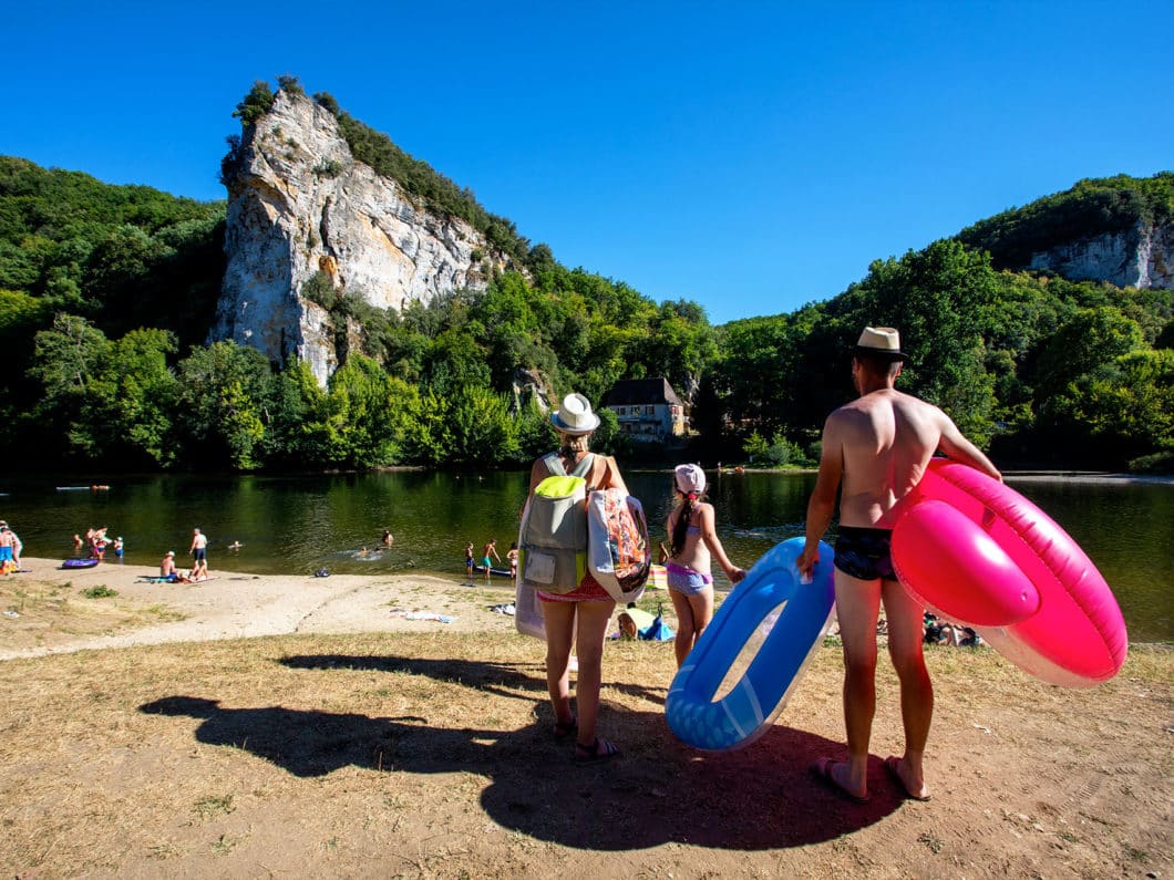 riviere dordogne plage