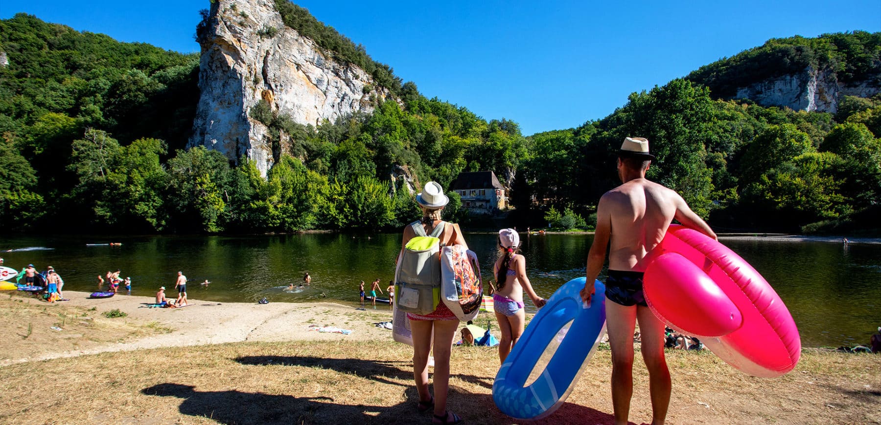 riviere dordogne plage